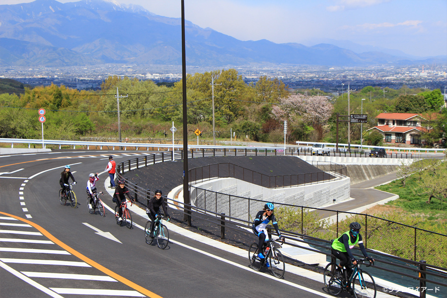 桃と桜のサイクリング2018