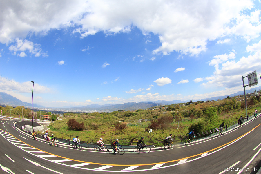 桃と桜のサイクリング2018