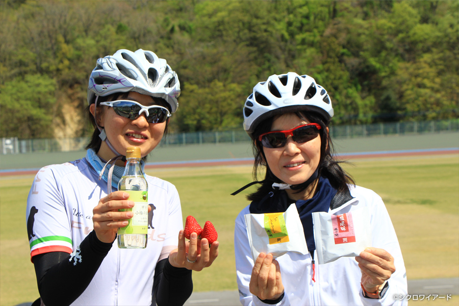 桃と桜のサイクリング2018