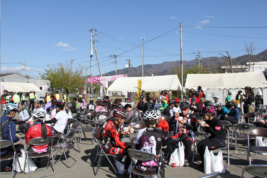 桃と桜のサイクリング2018