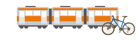 サイクルトレイン運行